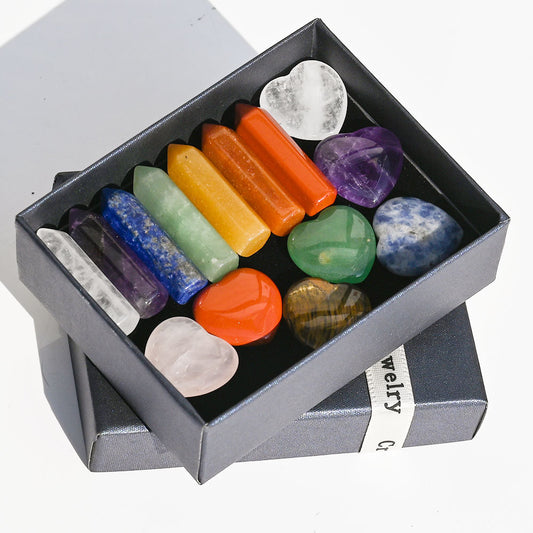 Chakra Natural Crystal Set