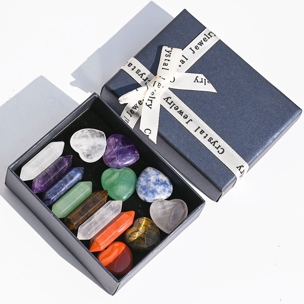 Chakra Natural Crystal Set